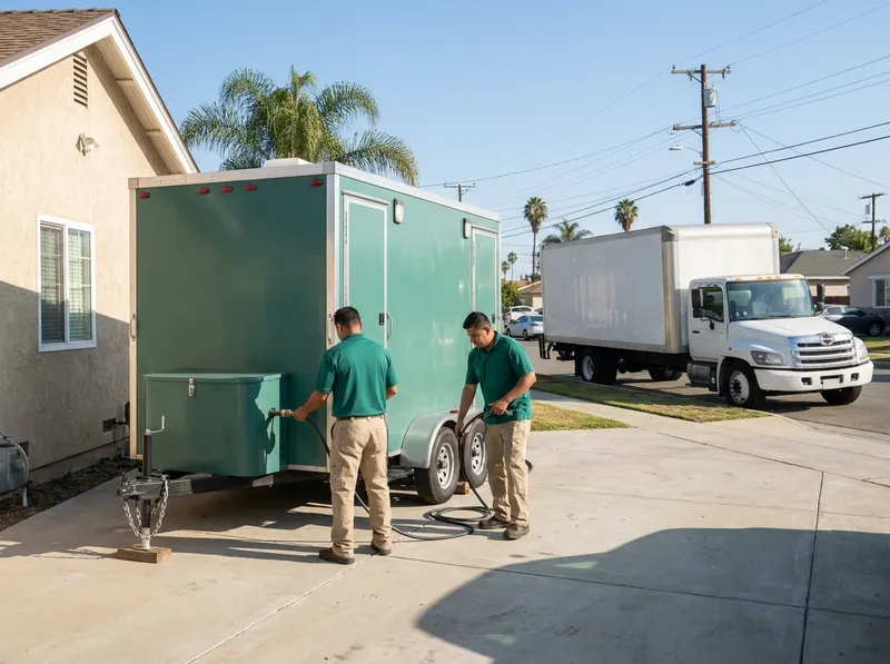 Multi-Stall Restroom Trailers in Los Angeles, CA