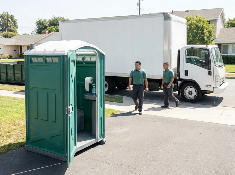 Standard Construction Portable Toilets in Los Angeles, CA